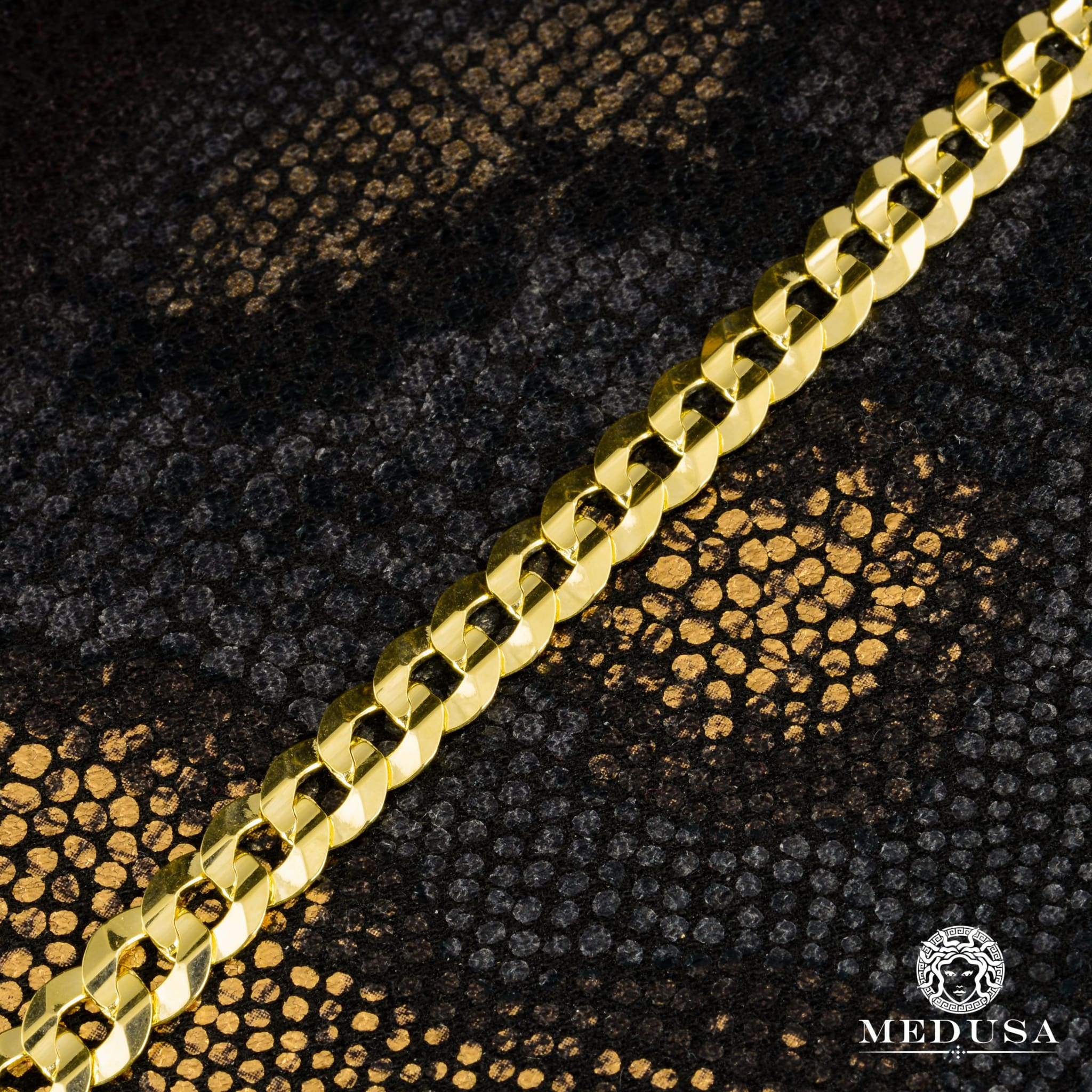 7mm Flat Curb Link Chain Necklace for Women - Dainty Gold & Silver Layering Jewelry - Perfect for Everyday Wear, Gifts & Special Occasions
