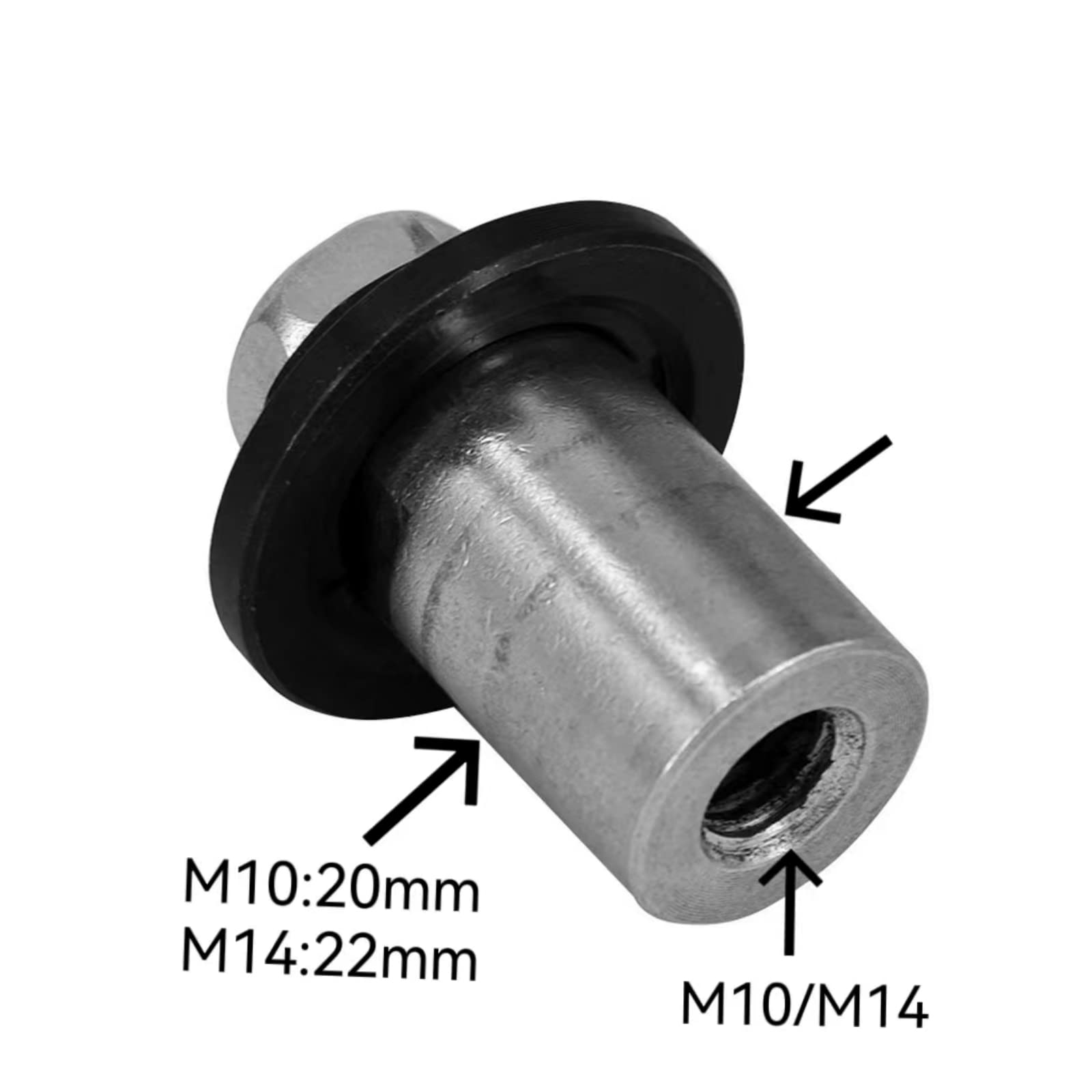 Angle Grinder to Grooving Machine Protective Cover with M10 Adapter - Safety Dust Collection Guard Kit for Water Cutting & Metalworking | Workshop & Construction Site Use