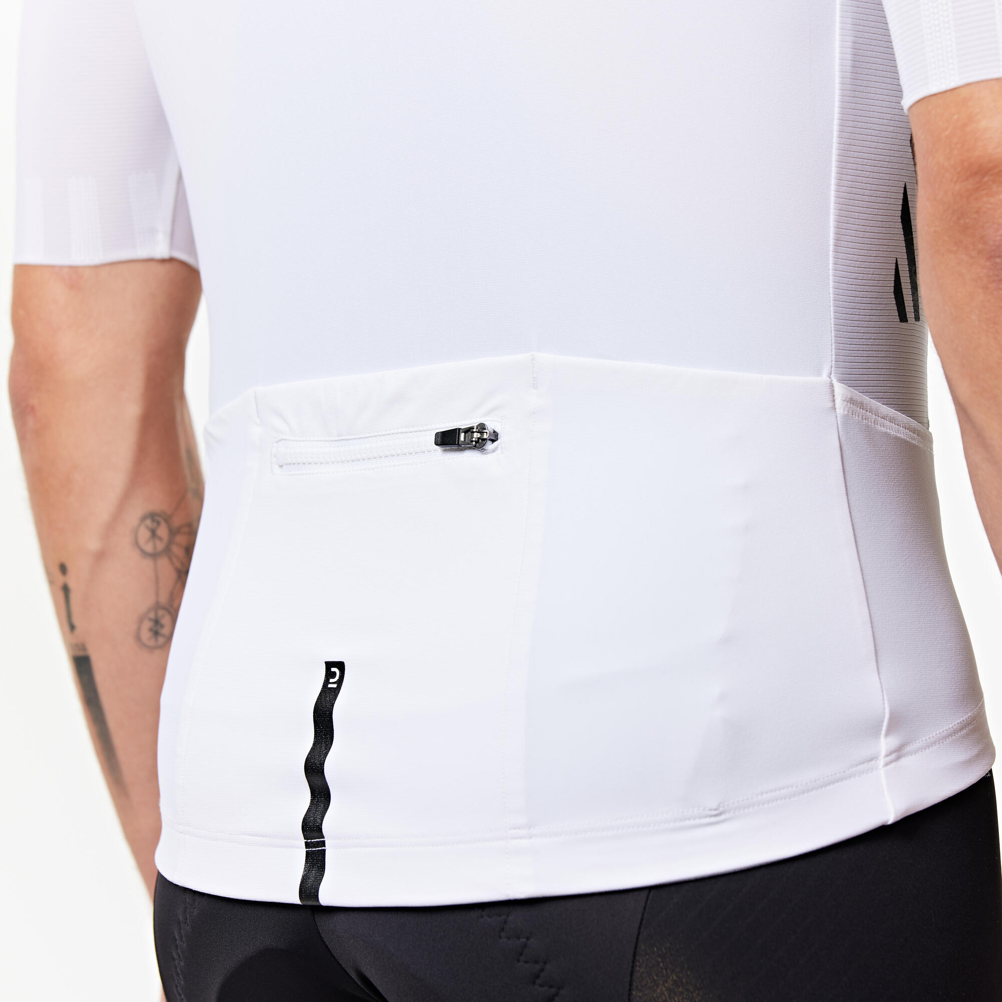 Van Rysel Unisex RCR 2 Short Sleeve Cycling Jersey - Breathable & Quick-Dry for Road Biking & Training - Perfect for Men & Women Cyclists