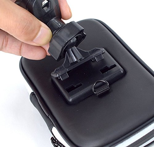Waterproof Bike Phone Mount Bag - Touch Screen Accessible Top Tube Frame Pouch for iPhone 12 Pro Max/11 Pro Max & Samsung Galaxy S24 Ultra/S23 Ultra/S24+/S23+/S23 FE/A55/A54/A15/A34/A33 - Perfect for Cycling, Commuting & Outdoor Adventures