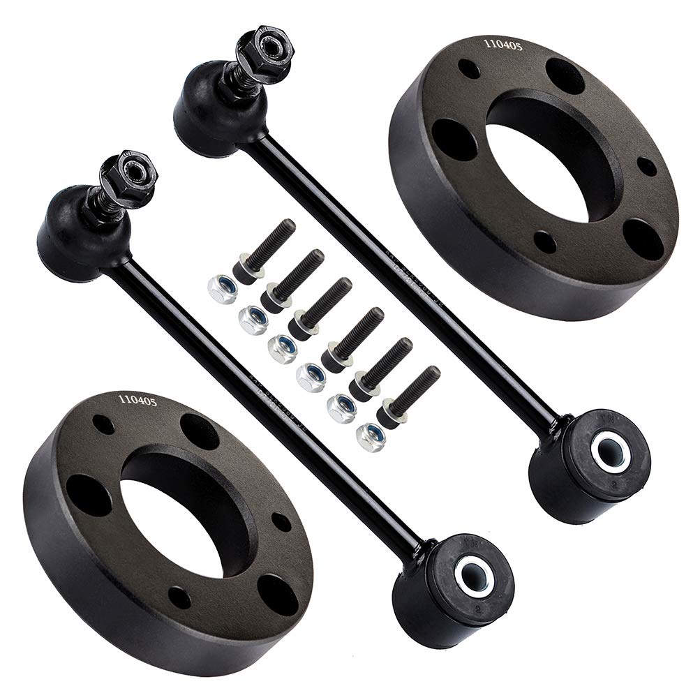 SCITOO 4-Piece 2-Inch Leveling Lift Suspension Kit with Sway Bar Links - Compatible with 2007-2014 Chevy Avalanche, Suburban 1500, Tahoe & GMC Yukon/Yukon XL 1500 (K6700) - Off-Road Upgrade for Smoother Ride & Enhanced Stability