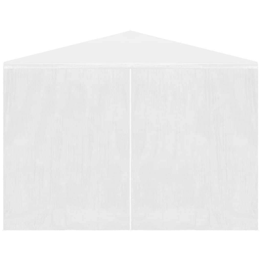 CHARMMA 10x10 Heavy Duty White Party Tent - Large Pop Up Canopy for Outdoor Weddings, Backyard Parties & Events | Waterproof Instant Shelter for Camping, Picnics & Festivals