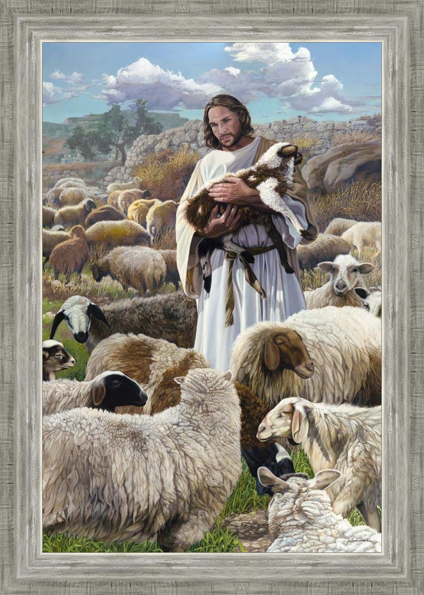 Finding The One By Liz Lemon Swindle - Inspirational Christian Art Print for Home, Office & Gift Giving - Perfect for Weddings, Anniversaries & Spiritual Decor
