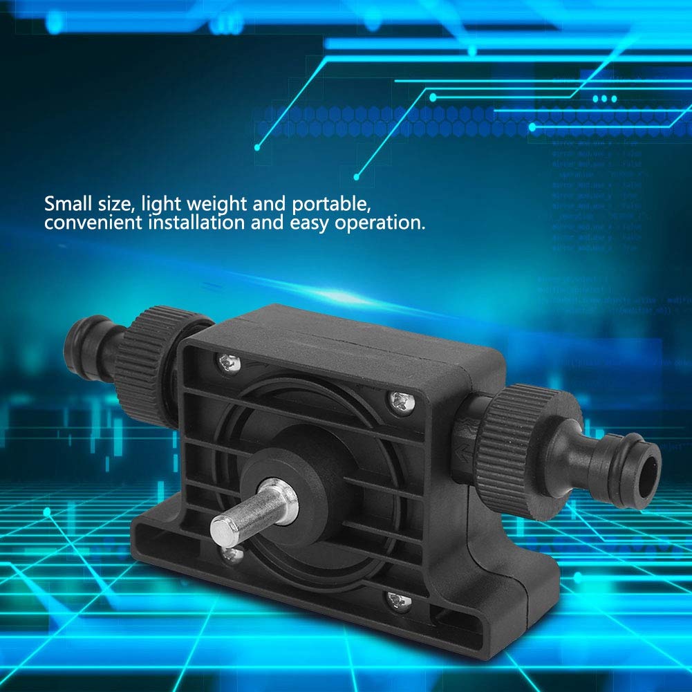 Portable Drill Pump - Small Water Pump for Water Supply, Drainage & Sewage Transport | Oil & Liquid Transfer | Ideal for Home, Garden, and Emergency Use