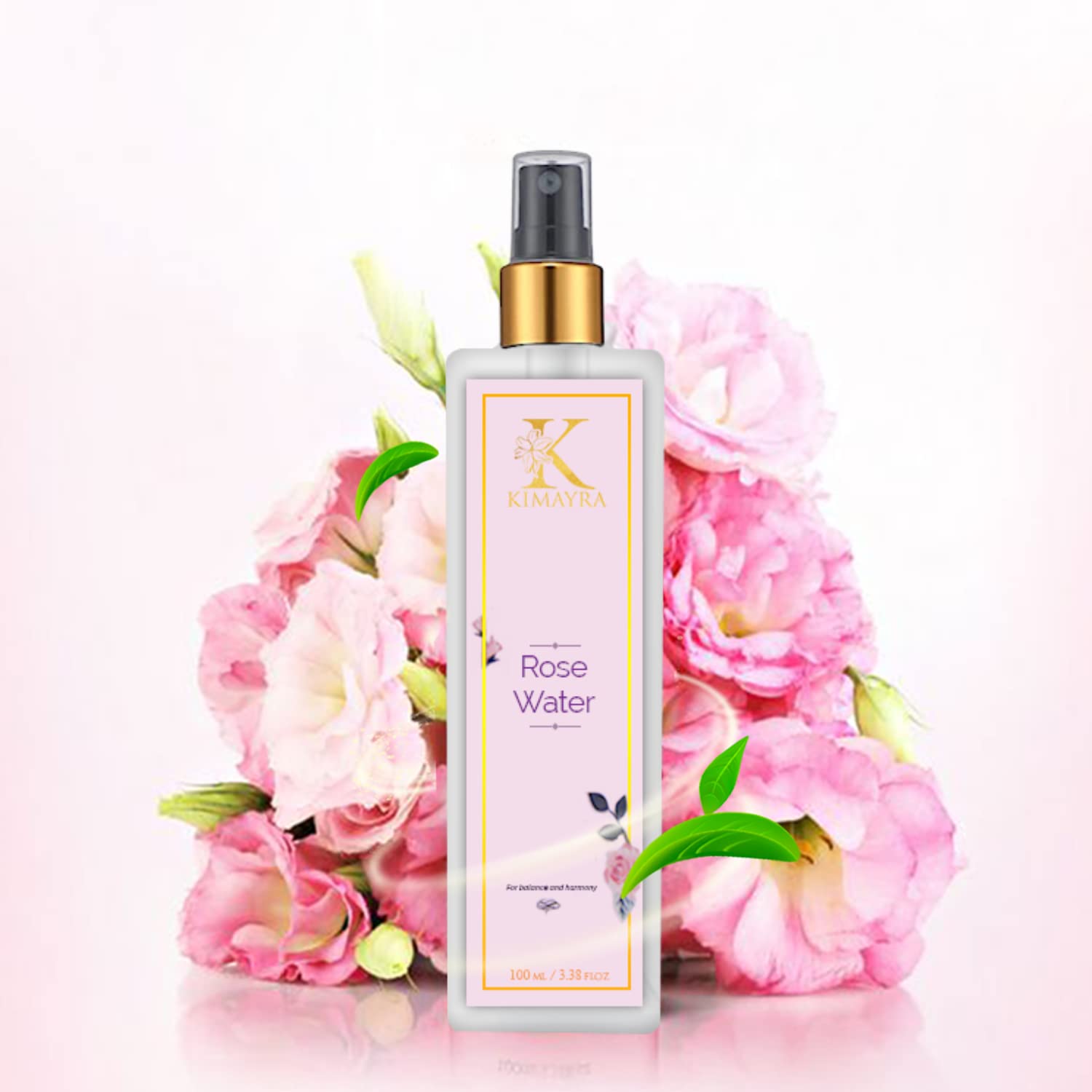 Kimayra Pomegranate & Beetroot Face Pack Powder with Pure Rose Water Spray - 100ml + 75g | Natural Glow Skincare Set for All Skin Types | Hydrating Facial Treatment for Daily Beauty Routine & Spa Days