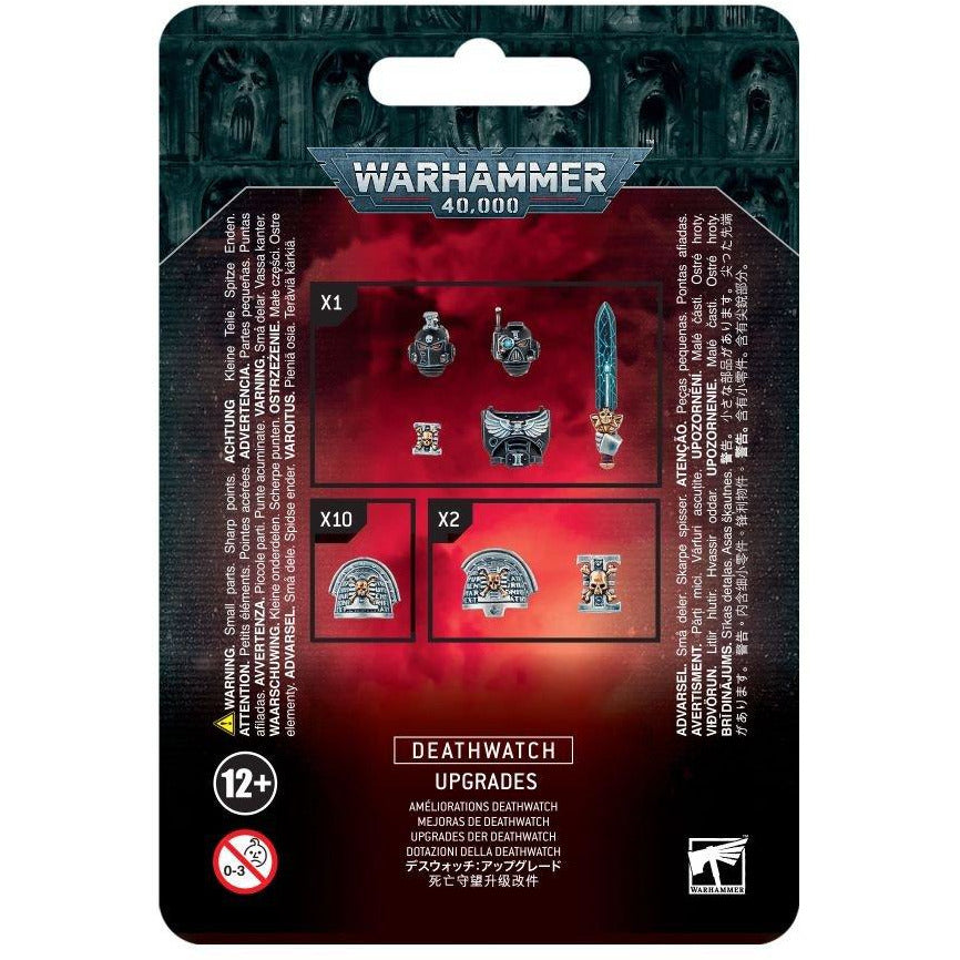 Deathwatch Space Marine Upgrades Kit - Custom Parts & Accessories for Warhammer 40K Miniatures | Perfect for Tabletop Gaming & Model Collectors