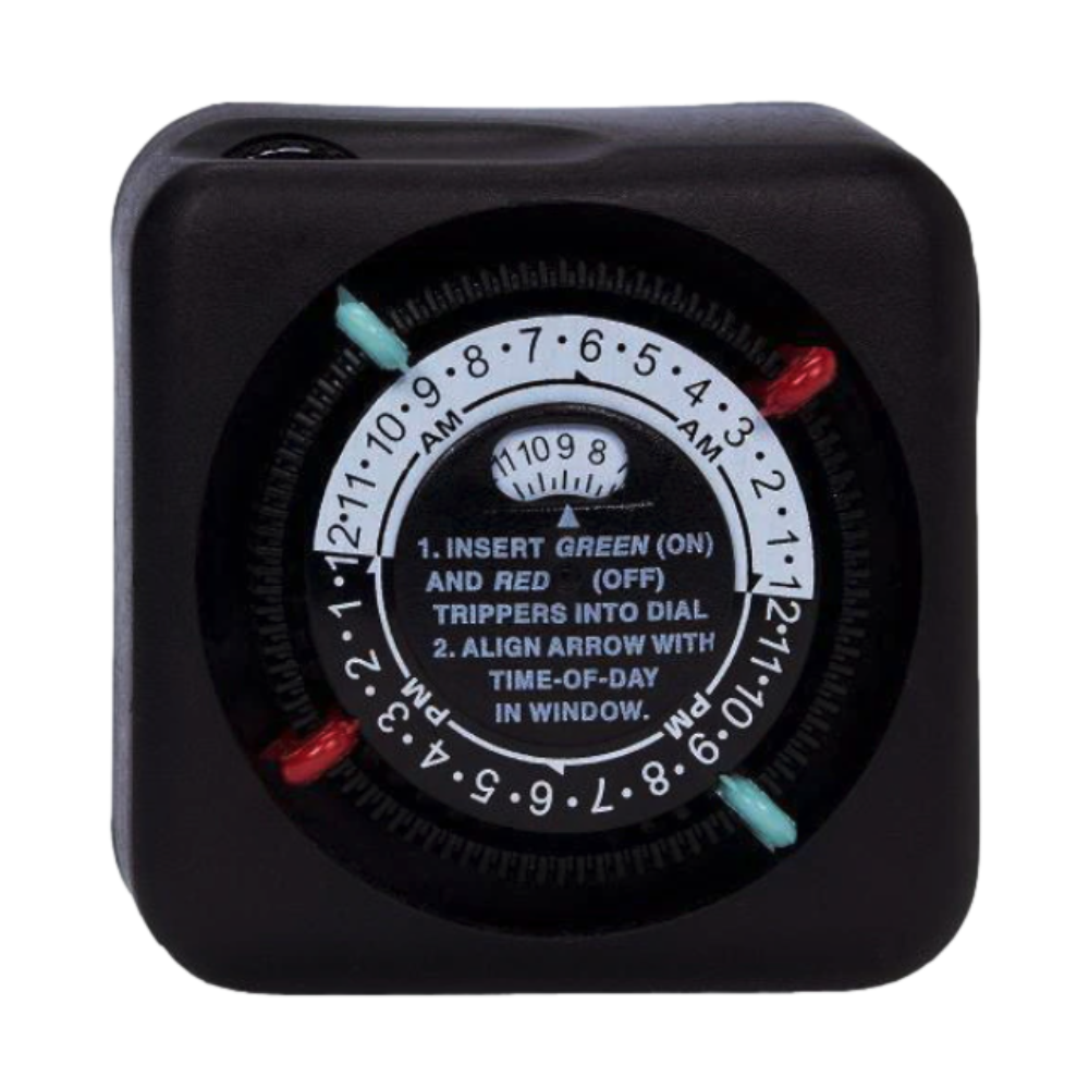 Intermatic TN111RM40 Plug-In Lighting Timer - Automatic Light Control for Indoor & Outdoor Use - Perfect for Lamps, Holiday Lights & Security Lighting