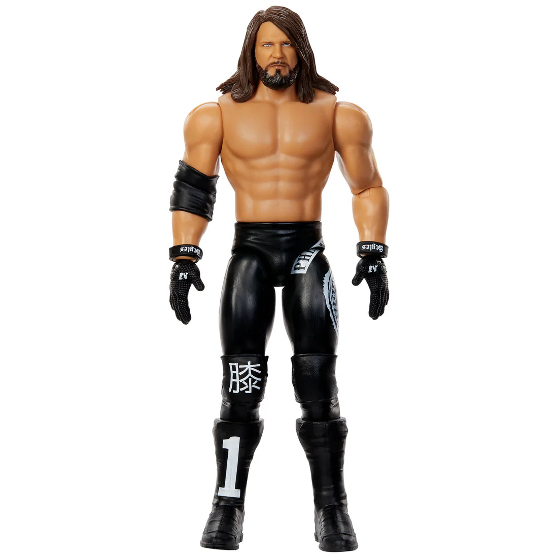 WWE AJ Styles Action Figure - Collectible Wrestling Toy for WWE Main Event 154 | Perfect for Fans, Collectors & Play Battles
