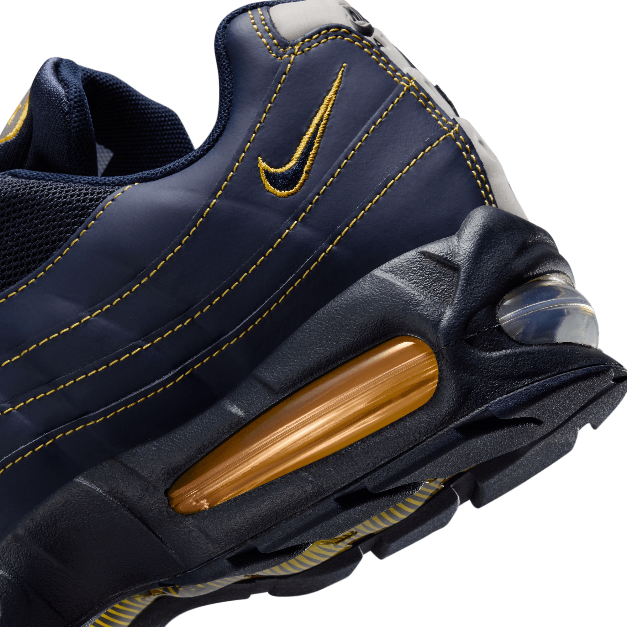 Nike Air Max 95 OG Michigan Sneakers - Classic Running Shoes for Men & Women - Retro Cushioned Comfort for Casual Wear, Jogging & Street Style
