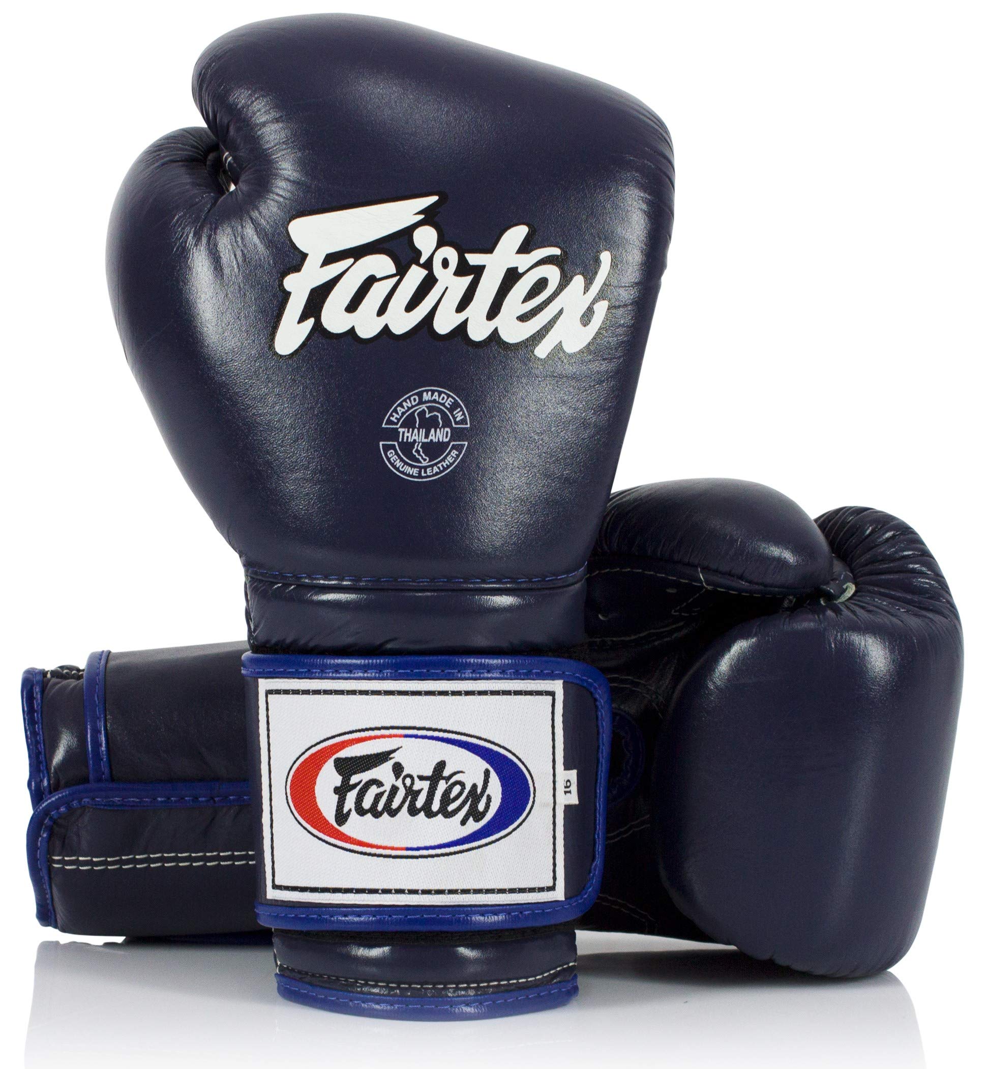Fairtex BGV9 Muay Thai Boxing Gloves for Professionals & Trainers - Mexican Style MMA Gloves for Hard Hitters | Lightweight Shock-Absorbent Martial Arts Training Gloves | Perfect for Sparring, Bag Work & Competition