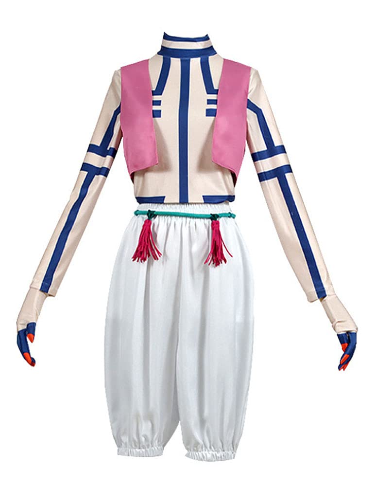 DOUJIONG Men's Anime Akaza Cosplay Costume Full Set - Demon Slayer Kimetsu no Yaiba Halloween Outfit for Conventions & Cosplay Events