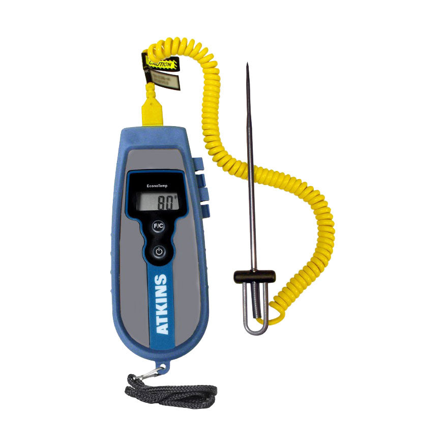 Cooper Atkins 93230 K EconoTemp Thermocouples Thermometer Combo Kit - High Accuracy Temperature Measurement for HVAC, Food Service & Industrial Use