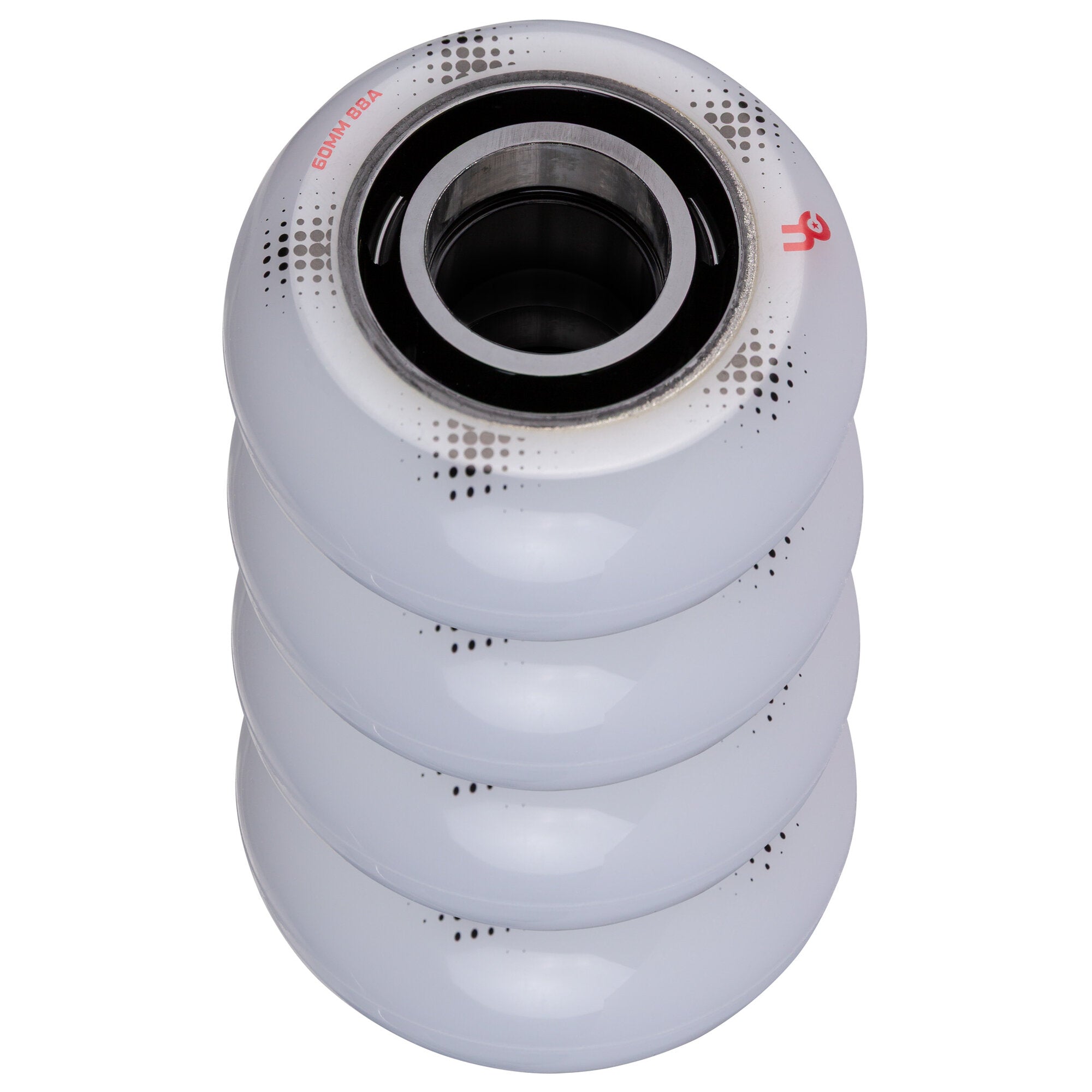Apex 60/88A Skateboard Wheels - 4 Pack for Smooth Riding & Tricks - Perfect for Street Skating & Park Performance