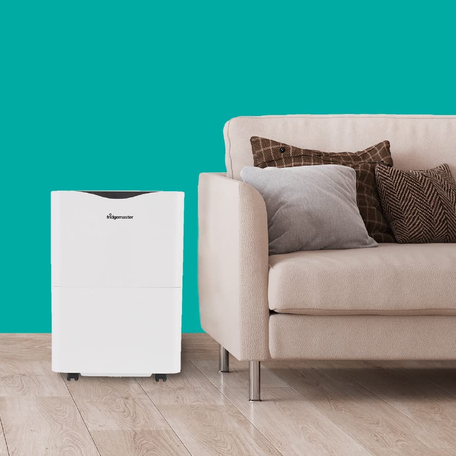 Fridgemaster 4500 Sq.Ft Energy Star Certified 50 Pint (6.5L) Dehumidifier - Ultra Quiet Operation with Smart Filter Monitoring System | Perfect for Basements, Large Rooms & High Humidity Areas