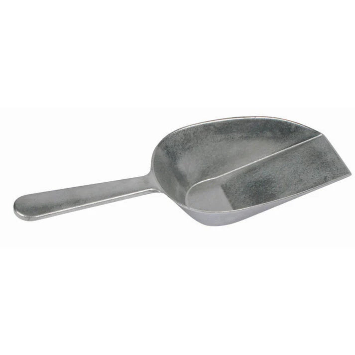 Winco 16 Oz Flat Bottom Aluminum Scoop - Heavy Duty Commercial Kitchen Scoop for Baking, Coffee, Pet Food & Ice Cream - ASFB 16