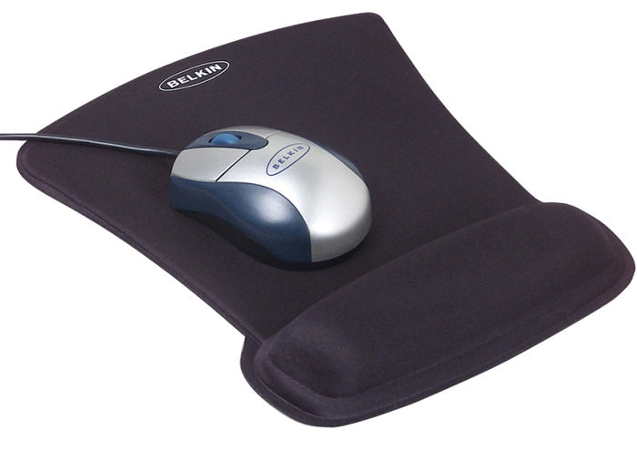 Belkin WaveRest Gel Mouse Pad - Ergonomic Wrist Support for Comfortable Computing | Perfect for Office, Gaming & Home Use