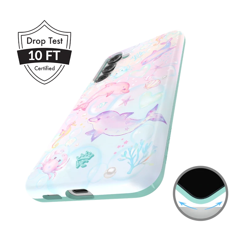 Aqua Angels Samsung Phone Case - Durable Protective Cover for Samsung Galaxy Series | Perfect for Everyday Use, Travel & Outdoor Activities