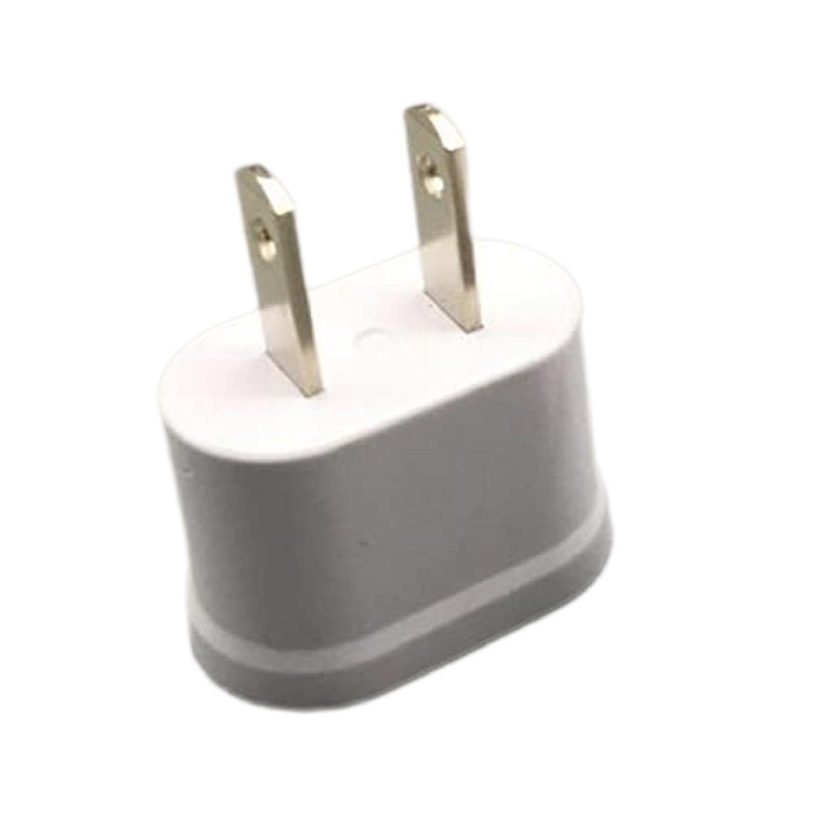 Universal Travel Plug Adapter - All-in-One International Power Converter for Europe, Asia, Australia (Type C/E/F) | Compact & Flameproof Design | Perfect for Business Trips, Vacations & Study Abroad