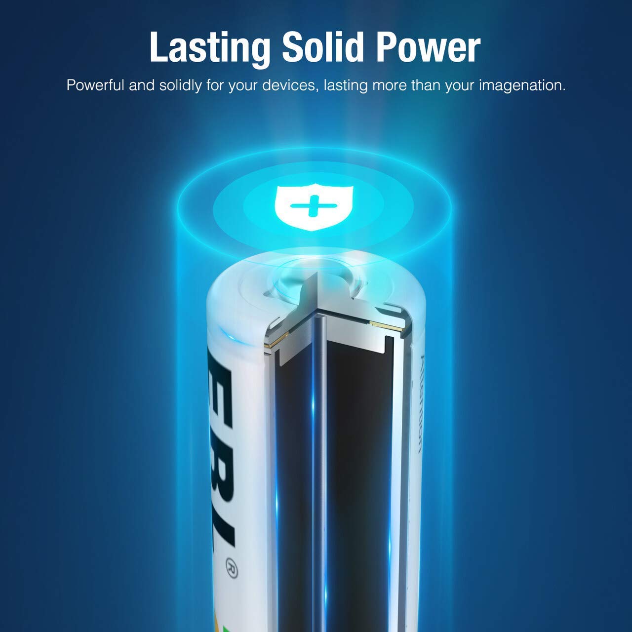 EBL 2300mAh Rechargeable AA Batteries (16-Pack) with LCD Smart Charger for AA/AAA NiMH NiCD Batteries - Perfect for Cameras, Toys, and Home Electronics