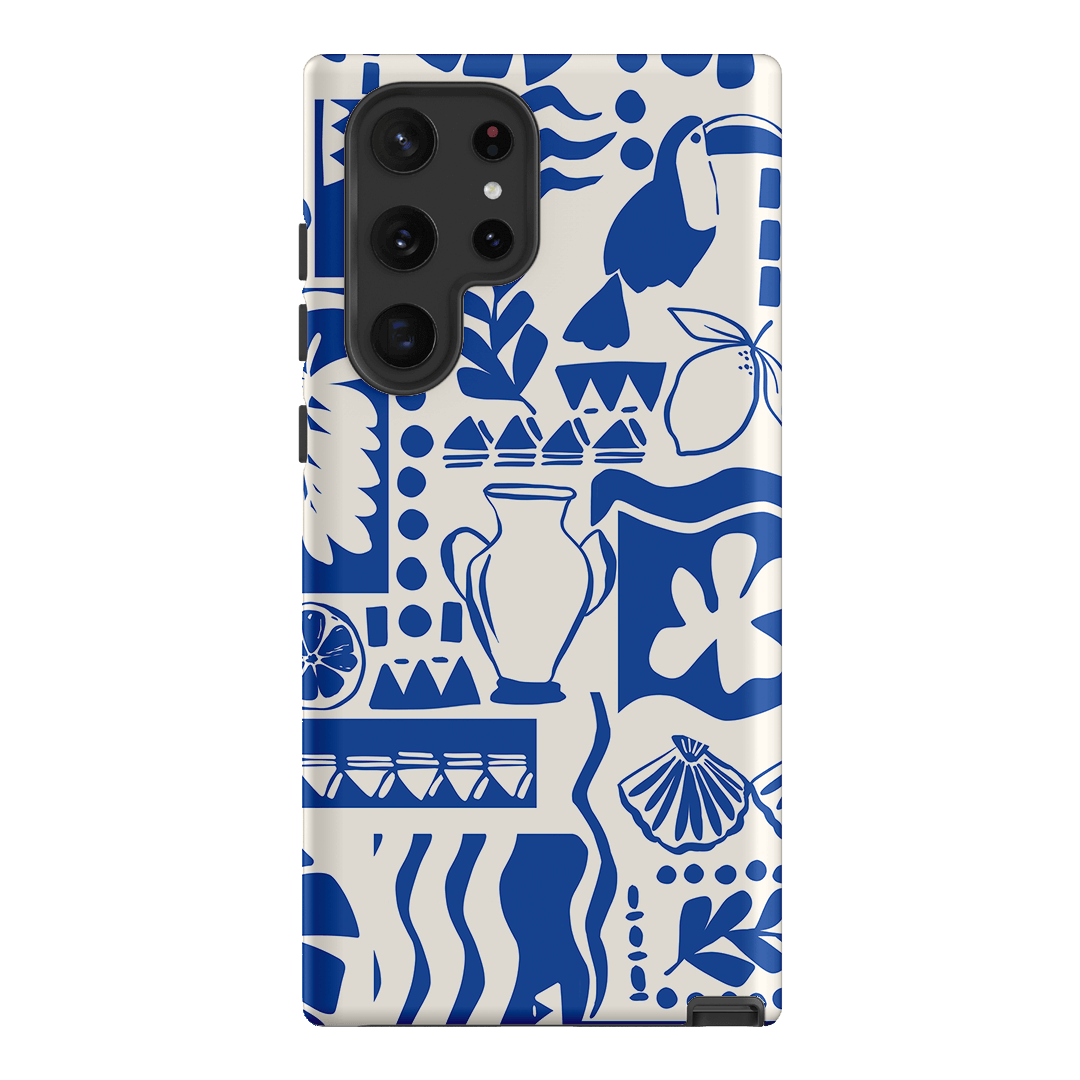 Toucan Blue Tropical Design Phone Case - Durable Protective Cover for iPhone & Samsung - Perfect for Beach Vacations & Summer Outings