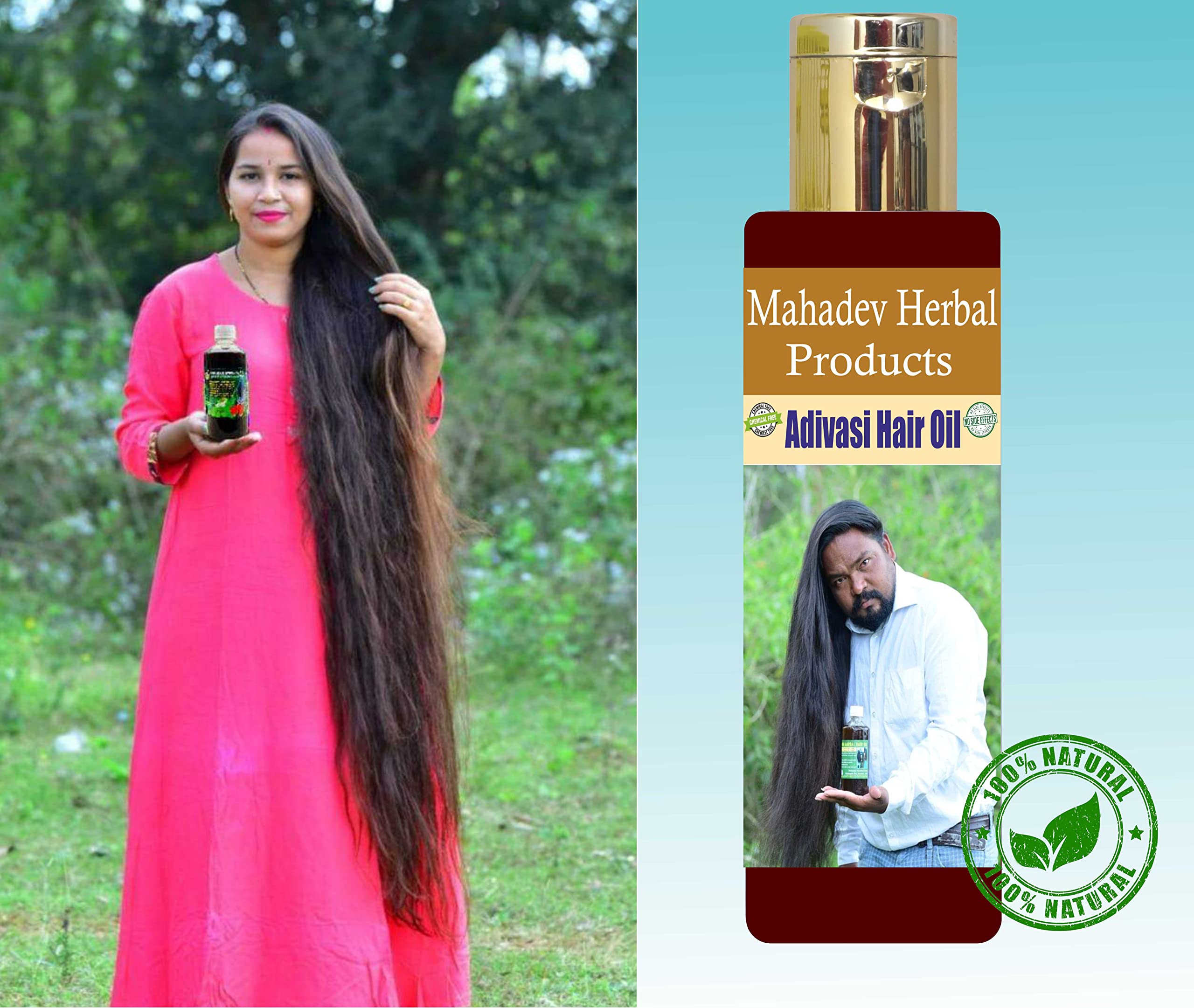 Best Hair Oil for Growth & Shine - Natural & Organic Hair Treatment for Dry, Damaged Hair - Perfect for Daily Use, Styling & Scalp Care