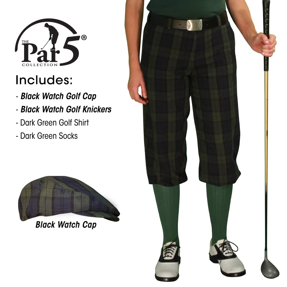 Black Golf Outfits for Women - Stylish Dark Green Ladies Golf Apparel - Perfect for Golf Course, Country Club & Outdoor Sports Activities