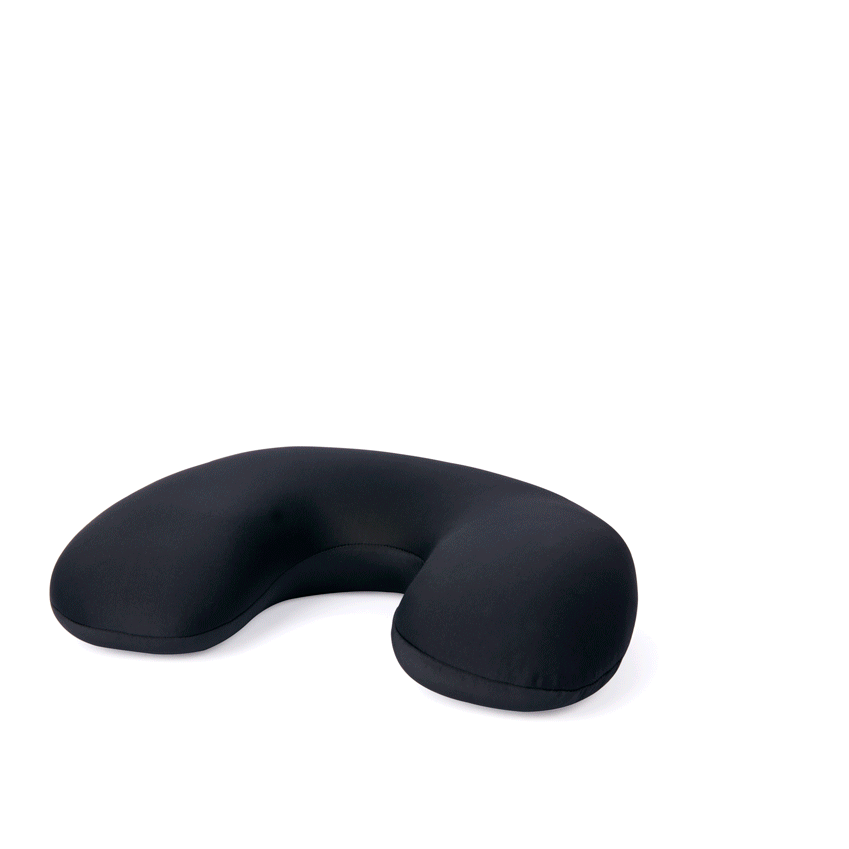 Ultra-Soft Penguin Zip & Flip Travel Pillow for Airplane, Car & Office - Memory Foam Neck Support with Washable Cover for Comfortable Sleeping on Long Trips