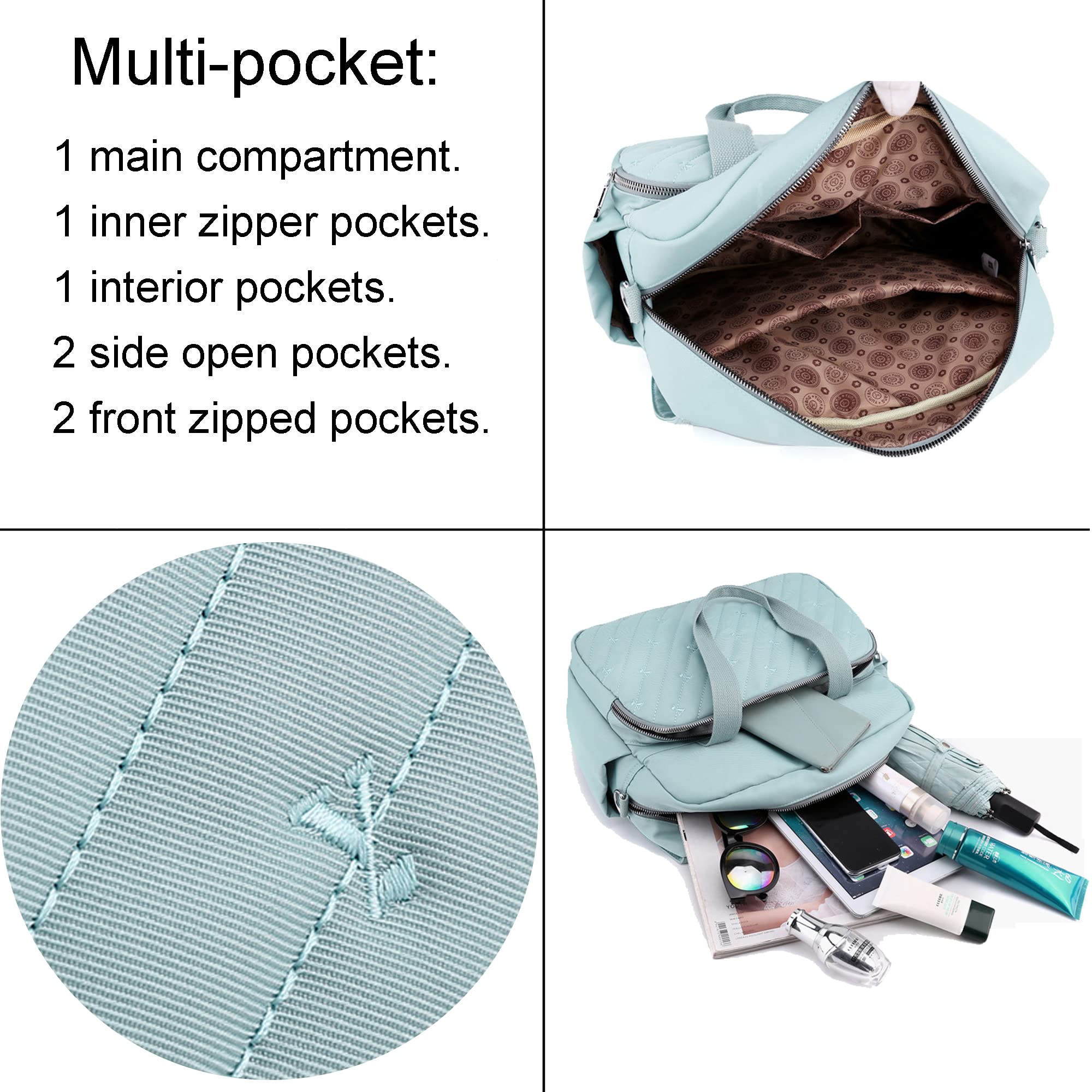 LifeWheel Women's Mini Backpack - Waterproof Travel Shoulder Bag for Daily Use & Outings