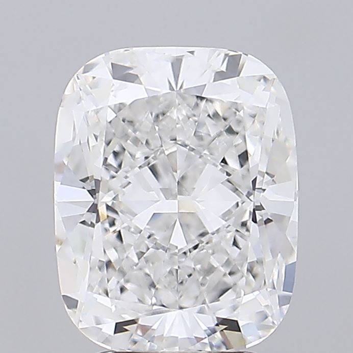 3.72 Carat D Color VVS1 Clarity Cushion Cut Lab-Created Diamond for Engagement Rings & Fine Jewelry