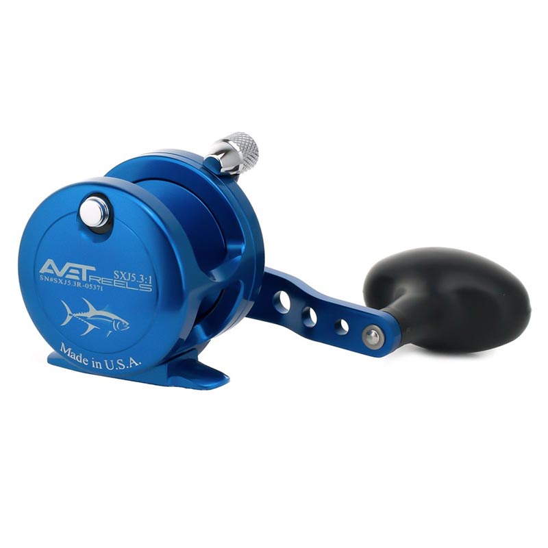 Avet G2 SXJ 5.3 Narrow Spool Fishing Reel - Lightweight Saltwater Reel for Offshore & Inshore Fishing | High-Speed Retrieval, No Glide Plate Design | Perfect for Trolling, Jigging & Casting