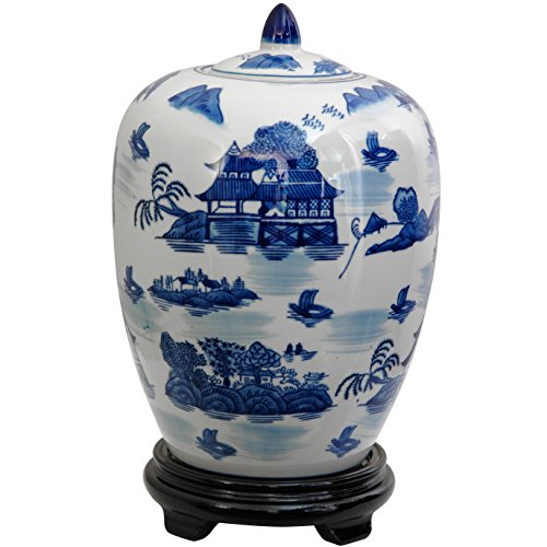 Landscape Blue/White