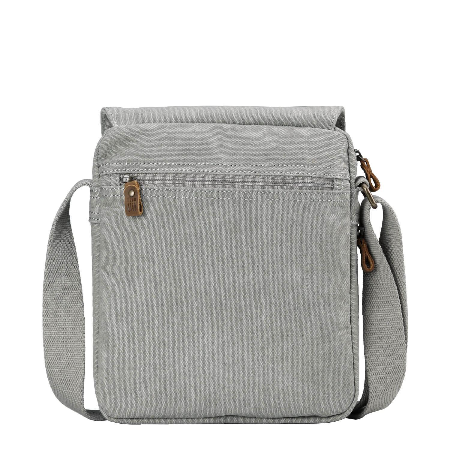 Troop London Classic Canvas Crossbody Bag for Men & Women - Stylish & Durable Messenger Bag for Travel, Work & Everyday Use