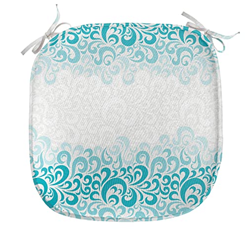 Teal Turquoise White