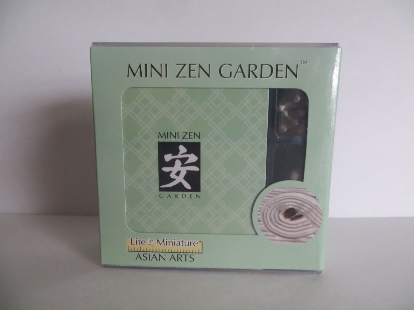Premium Mini Zen Rock Garden Set - Desktop Meditation Sand Garden with Rake & Stones for Stress Relief & Mindfulness - Perfect for Office, Home Decor & Relaxation Therapy