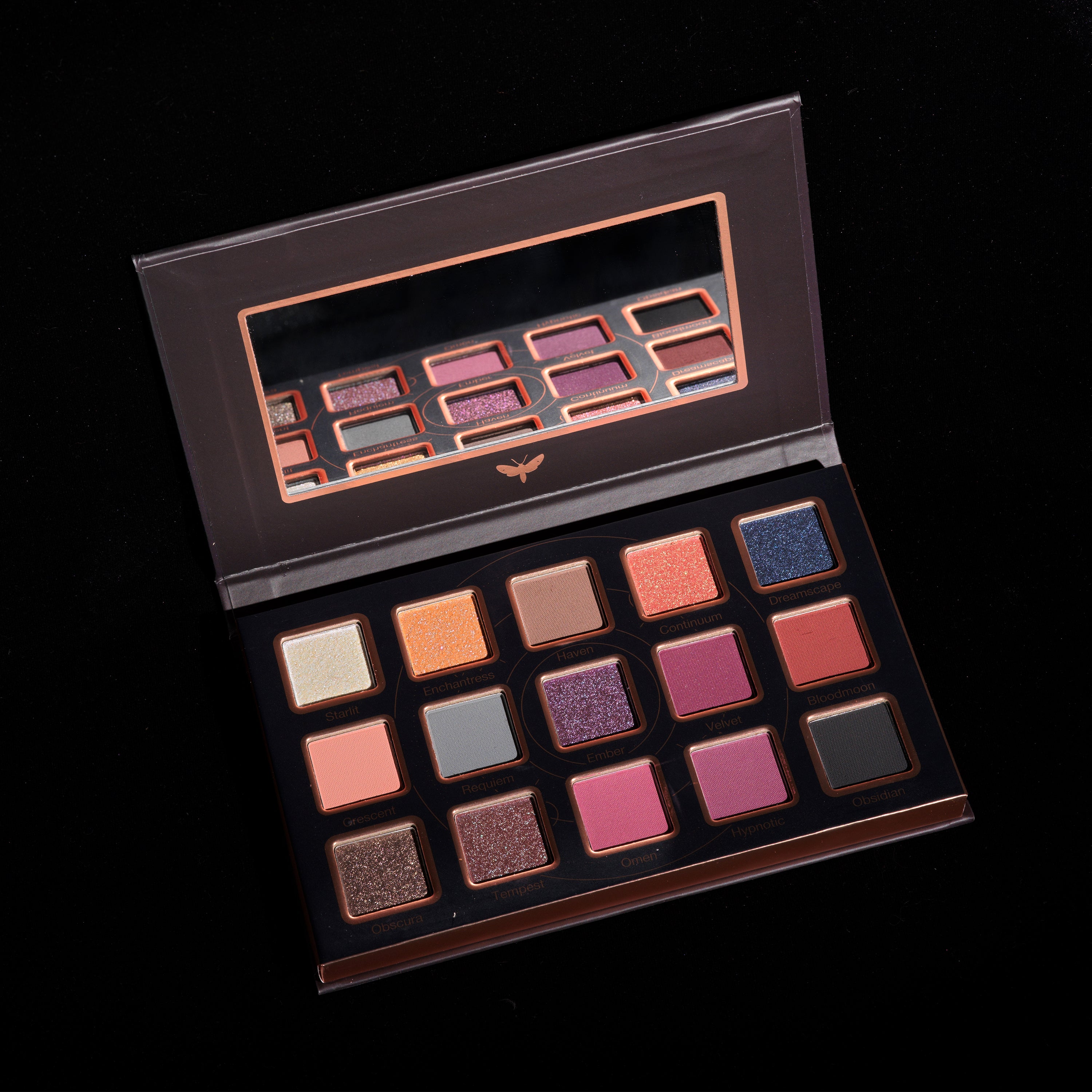 Midnight Serenade Eyeshadow Palette - 12 Highly Pigmented Shades for Day & Night Makeup Looks | Vegan & Cruelty-Free | Perfect for Parties, Weddings & Special Occasions