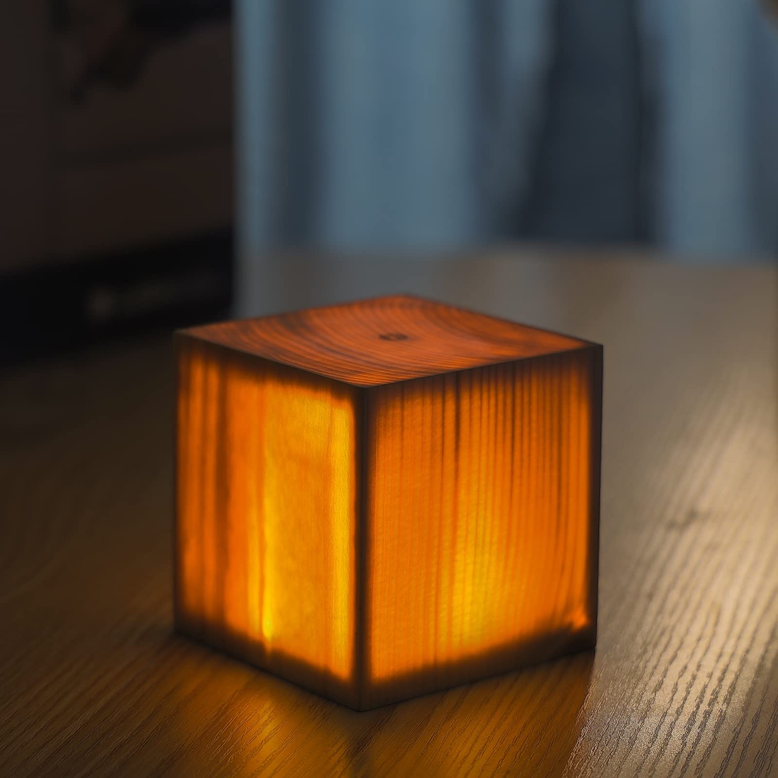 Ksunun Touch Night Light - USB Rechargeable Portable Bedside Lamp with Dimmable Warm White Light for Bedroom, Living Room, Office & Hallway | Perfect for Reading, Nursing, Kids Room & Nighttime Safety