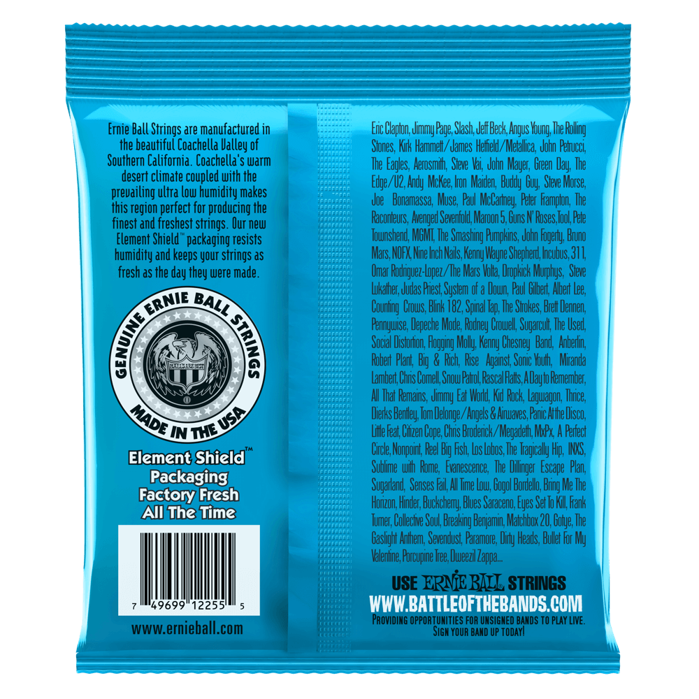 Ernie Ball Extra Slinky Pure Nickel Electric Guitar Strings 8-38 Gauge - Classic Rock & Roll Sound for Performances & Studio Recording