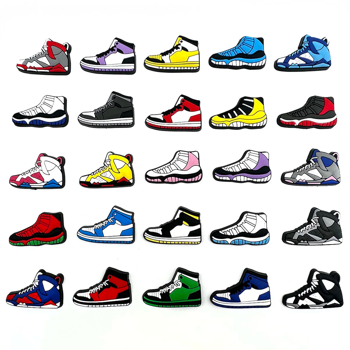 Softball & Basketball Shoe Charms - PVC Sports Themed Clog Pins & Buckle Accessories for Football & Garden Shoes | Perfect for Team Spirit & DIY Decor