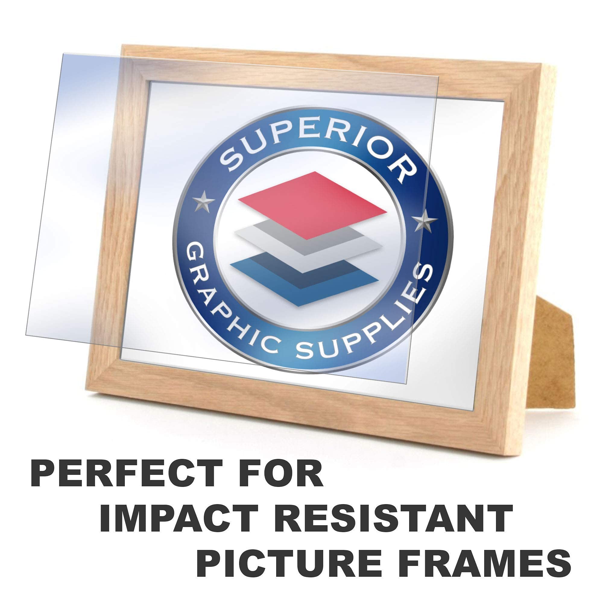 Premium PETG Clear Plastic Plexiglass Sheets - 12