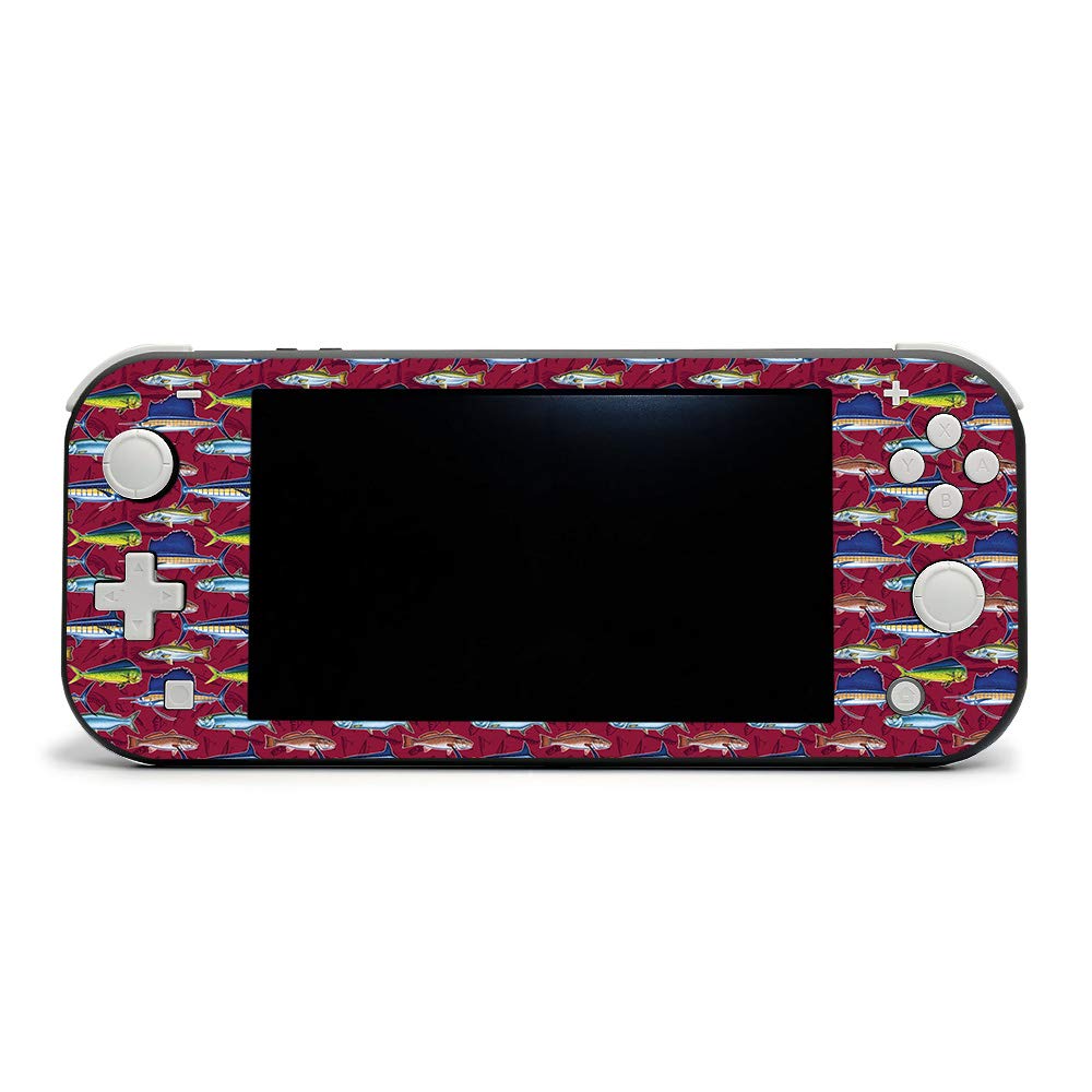 MightySkins Protective Vinyl Decal Wrap Cover for Nintendo Switch Lite - Saltwater Collage Design | Durable, Easy to Apply & Remove | Made in USA | Perfect for Gaming, Travel & Personalization