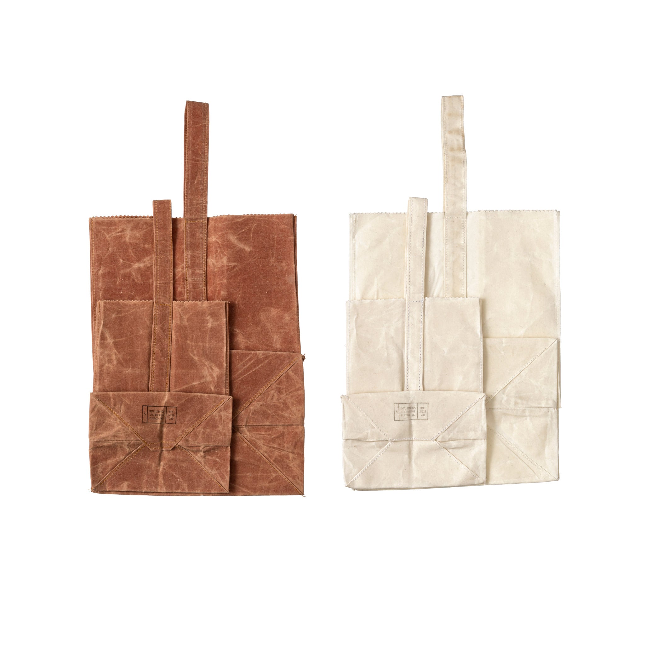 Large Grocery Bags with Handles - Heavy Duty Reusable Shopping Bags for Supermarket, Farmers Market & Grocery Hauling