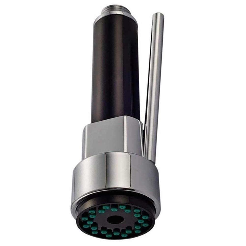 LIUXB-X Stainless Steel Kitchen Faucet Replacement Parts - High Pressure Dishwasher Spray Head & Shower Attachment (Silver) - Perfect for Sink Cleaning, Dish Washing & Pet Bathing