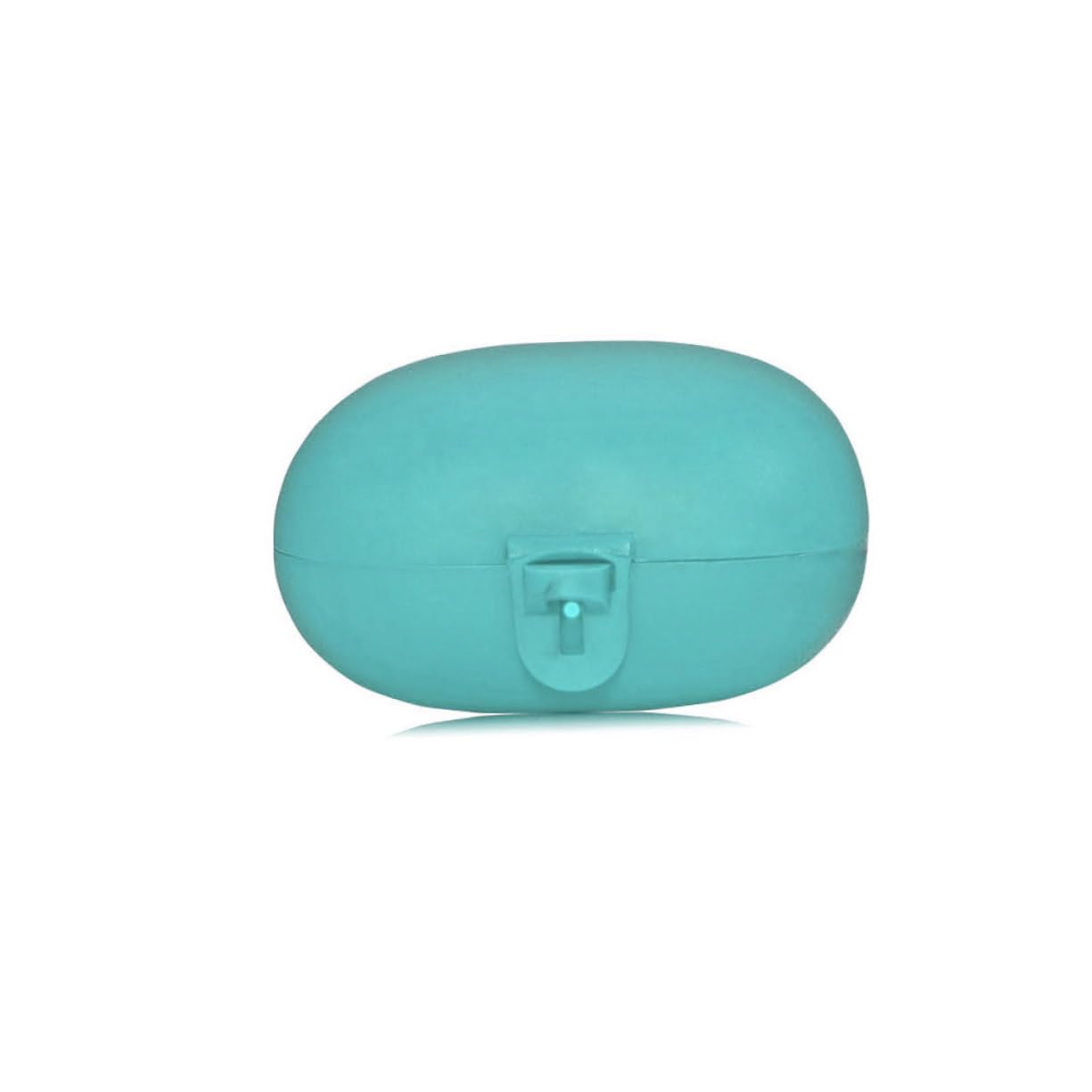3-Pack Metal Buckle Headphone Storage Case - Durable Plastic & Silicone Skin for Scratch Protection - Perfect for Travel, Gym, and Home Organization (Mint Green)