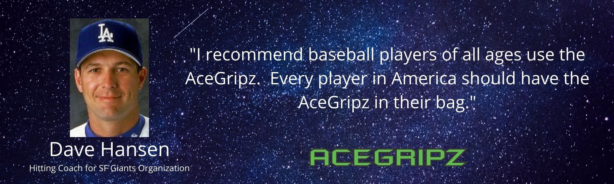 ACEGRIPZ Small Straight Handle 40mm - Youth Baseball Bat Grip for Increased Exit Velocity & Bat Speed | Perfect for Training & Game Performance