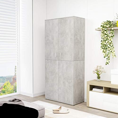 6-Tier High Gloss Shoe Cabinet Organizer - Chipboard Shoe Rack Storage (31.5