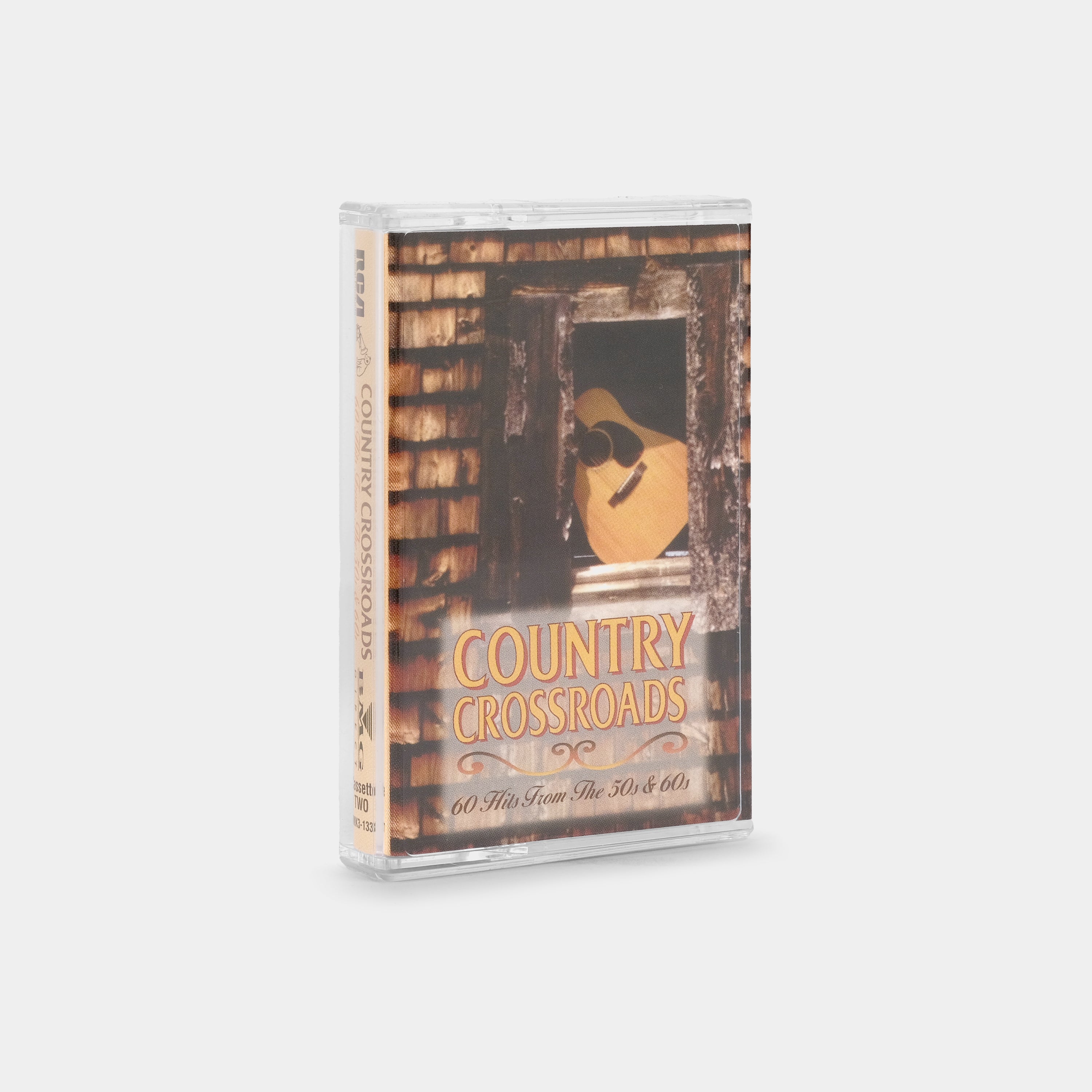 Country Crossroads: 60 All Time Greatest Hits (Tape Two) - Vintage Cassette Tape Collection for Road Trips & Retro Music Lovers