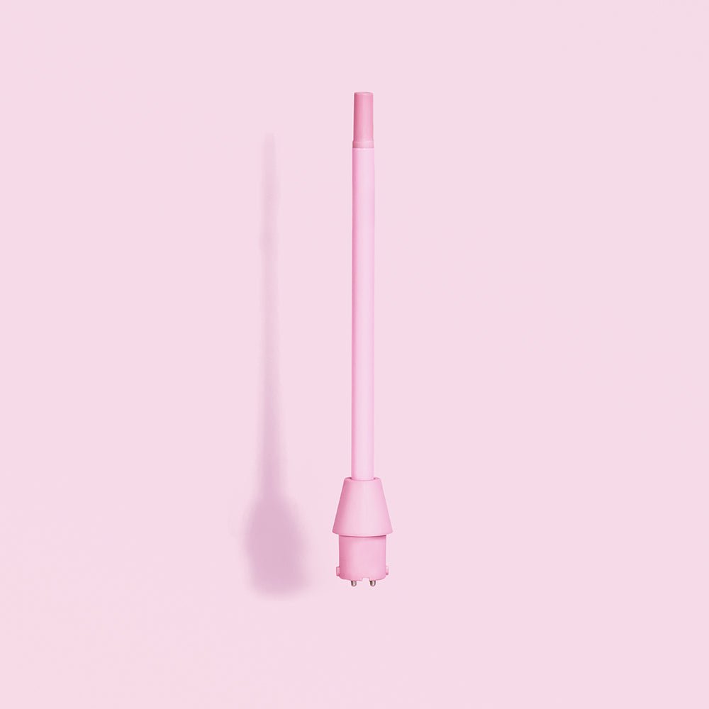 Mermade Hair Styling Wand - 9mm Clampless Curling Iron Attachment for Beach Waves & Effortless Curls - Perfect for Home Styling & Travel