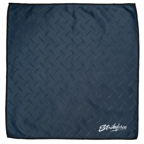 KR Strikeforce Premium Microfiber Towel - Ultra Absorbent, Quick Drying, Lint-Free - Black - Perfect for Gym, Sports, Car Detailing & Household Cleaning