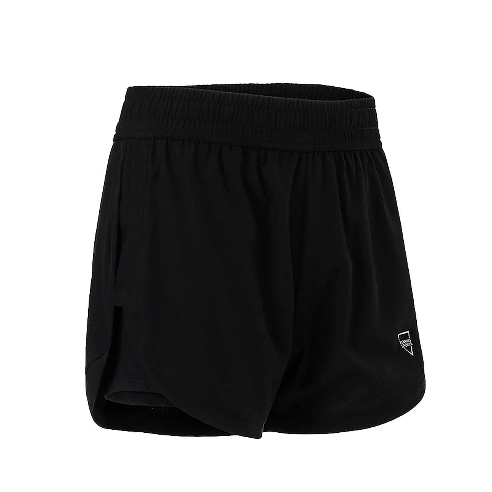 GEMWONDER 2-in-1 Women's Athletic Shorts with Elastic Waistband - Double Layer Running, Jogging & Gym Workout Shorts - Perfect for Yoga, Fitness Training & Casual Wear