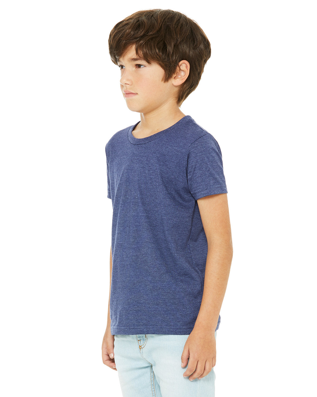 Bella + Canvas 3001Y Youth Jersey T-Shirt - Soft Cotton Short Sleeve Tee for Kids & Teens - Perfect for School, Sports & Everyday Wear